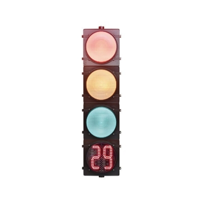 300四聯(lián)塑殼機(jī)動車燈(帶倒計(jì)時）